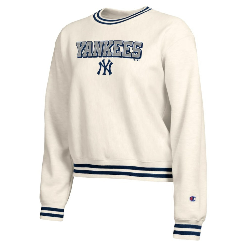 New York Yankees Champion Women's Reverse Weave Sweatshirt - MLB Sweatshirts