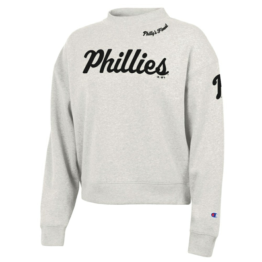 Philadelphia Phillies Champion Women's Triumph Tri-Blend Sweatshirt - MLB Sweatshirts