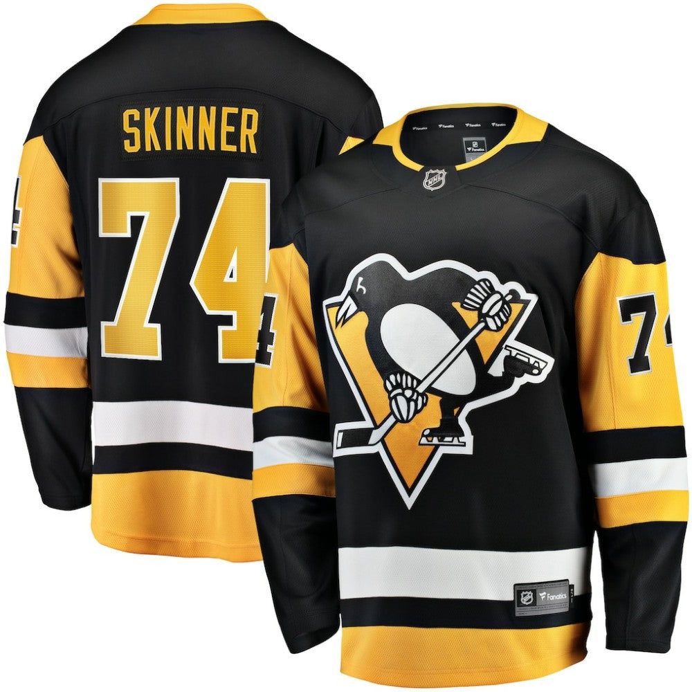 Stuart Skinner Pittsburgh Penguins Fanatics Home Breakaway Jersey -  NHL Jerseys