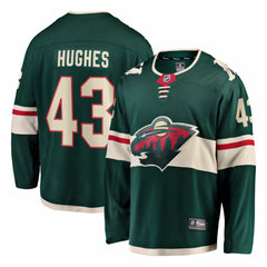 Quinn Hughes Minnesota Wild Fanatics Home Breakaway Jersey -  NHL Jerseys