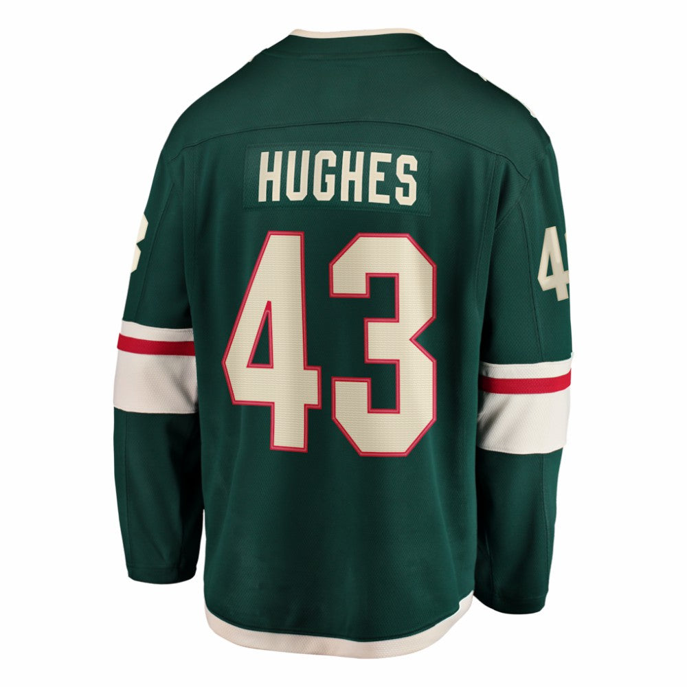 Quinn Hughes Minnesota Wild Fanatics Home Breakaway Jersey -  NHL Jerseys