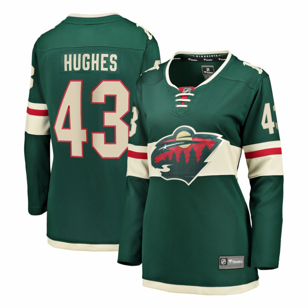 Quinn Hughes Minnesota Wild Fanatics Women's Home Breakaway Jersey -  NHL Jerseys