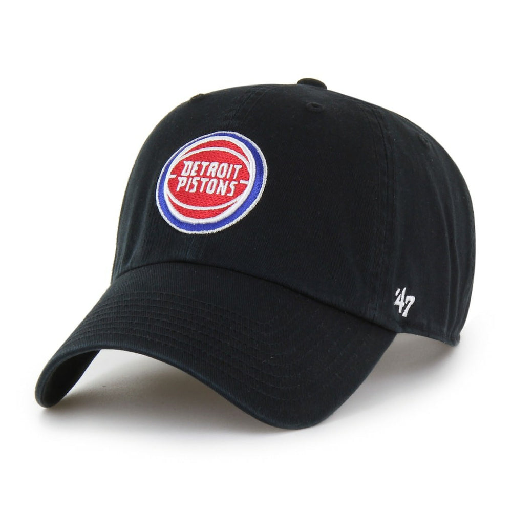 Black Detroit Pistons '47 Clean Up Adjustable Hat sale | NBA
