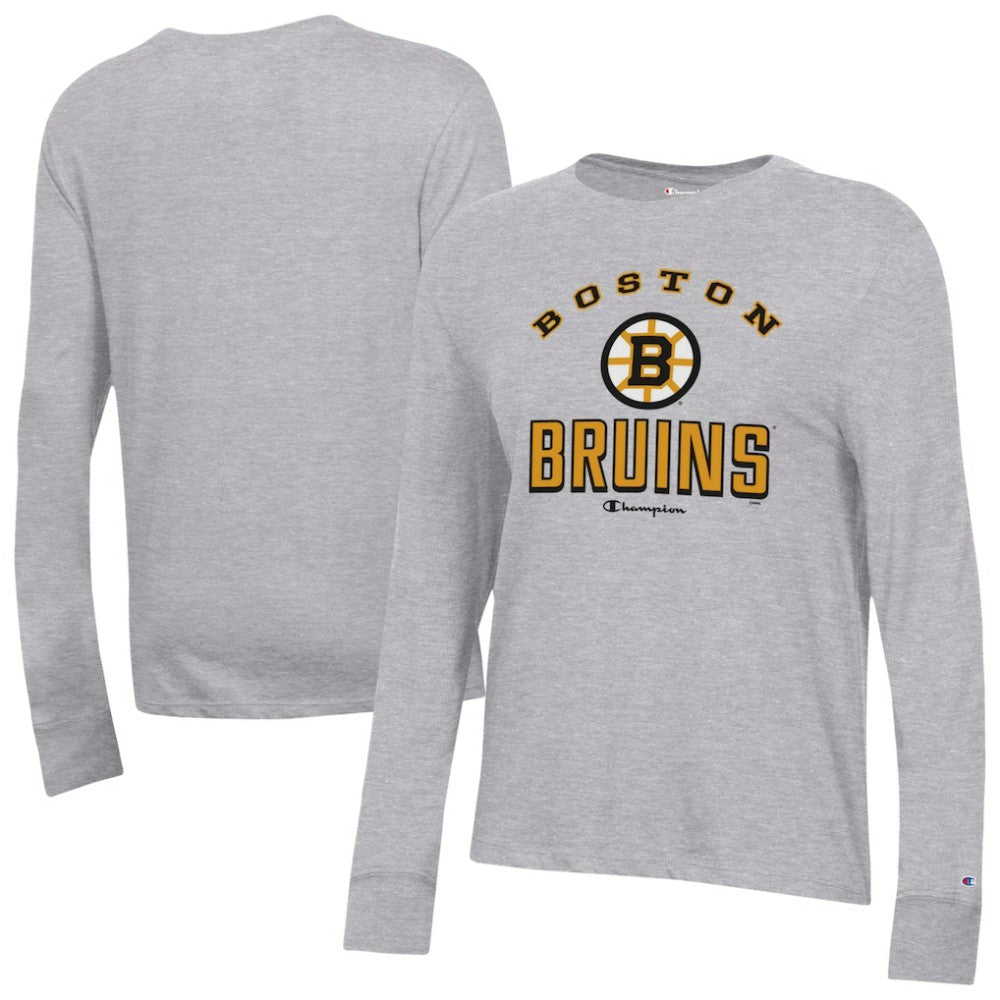 Boston Bruins Champion Women's Core Long Sleeve T-Shirt -  NHL T-shirts
