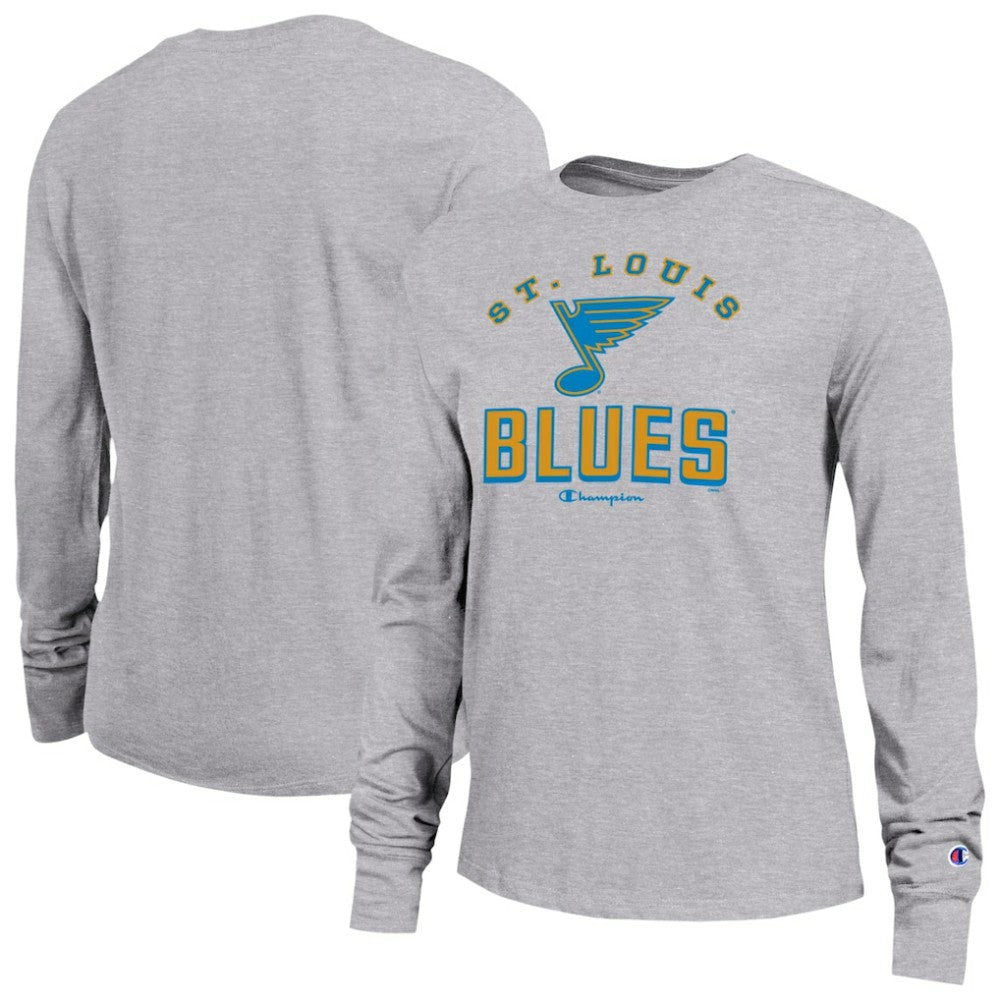 St. Louis Blues Champion Women's Core Long Sleeve T-Shirt -  NHL T-shirts