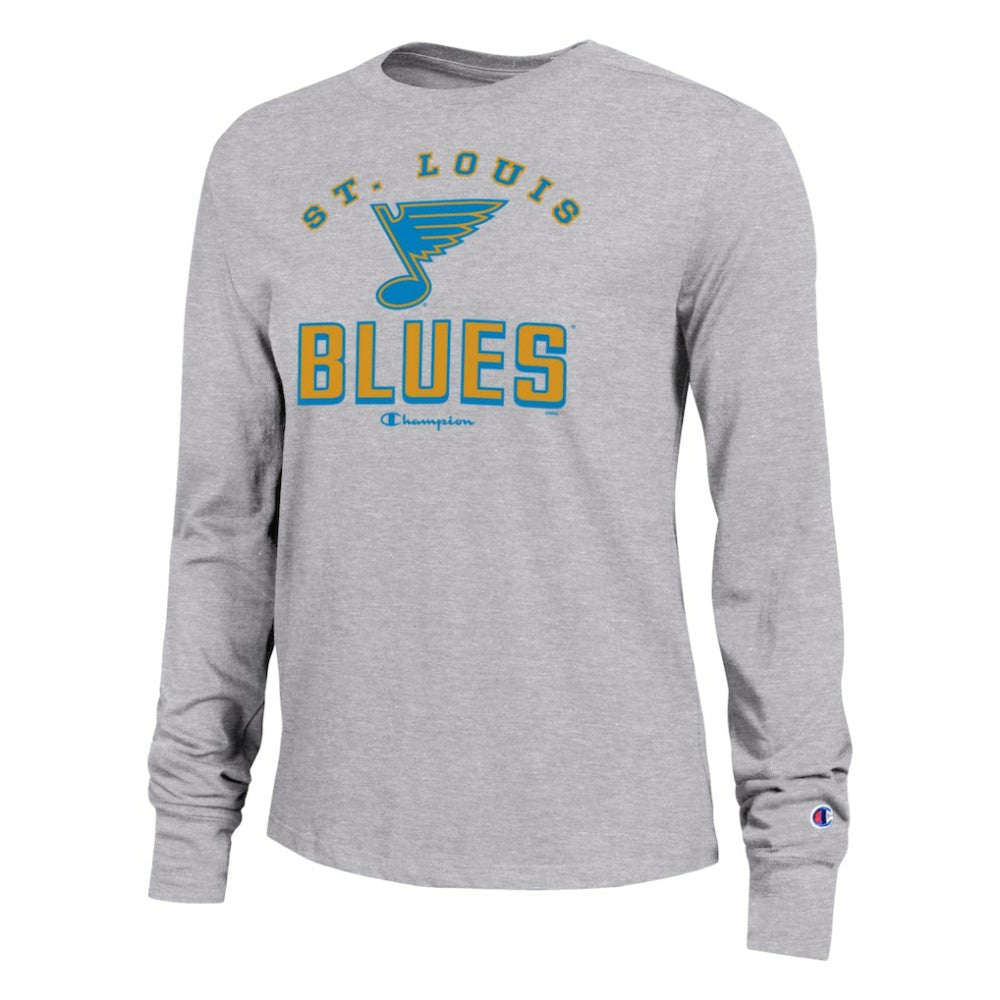 St. Louis Blues Champion Women's Core Long Sleeve T-Shirt -  NHL T-shirts