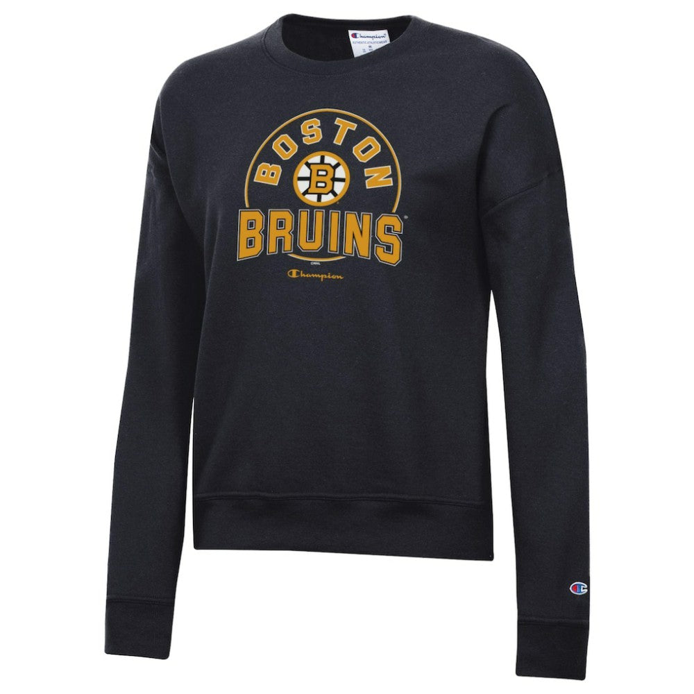 Boston Bruins Champion Women's Powerblend Fleece Sweatshirt -  NHL Sweatshirts