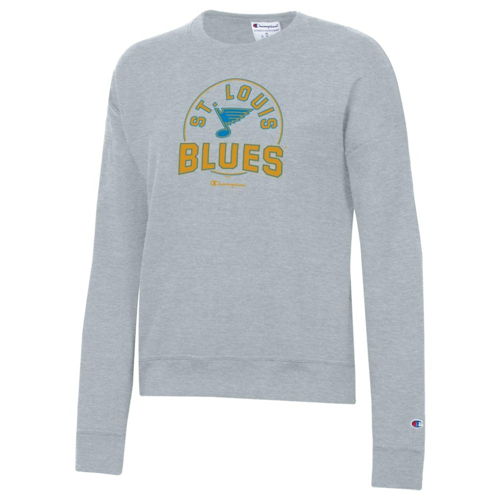 St. Louis Blues Champion Women's Powerblend Fleece Sweatshirt -  NHL Sweatshirts