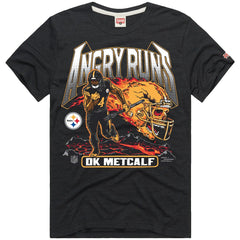 Pittsburgh Steelers DK Metcalf  Homage Unisex Angry Runs Player Graphic Tri-Blend T-Shirt | NFL Near me