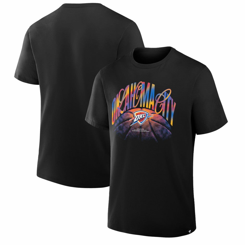 Black Oklahoma City Thunder Chase Chrome T-Shirt | NBA