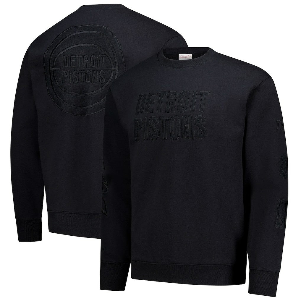Black Detroit Pistons Phantom Fleece Sweatshirt sale | NBA