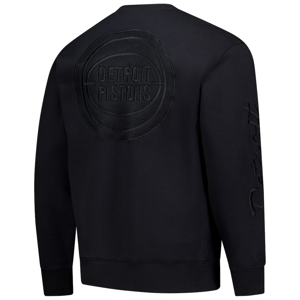 Black Detroit Pistons Phantom Fleece Sweatshirt sale | NBA