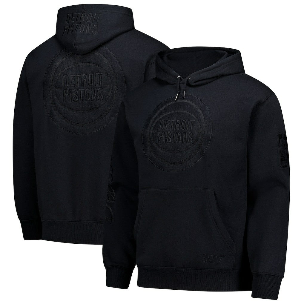 Black Detroit Pistons Phantom Fleece Hoodie sale | NBA