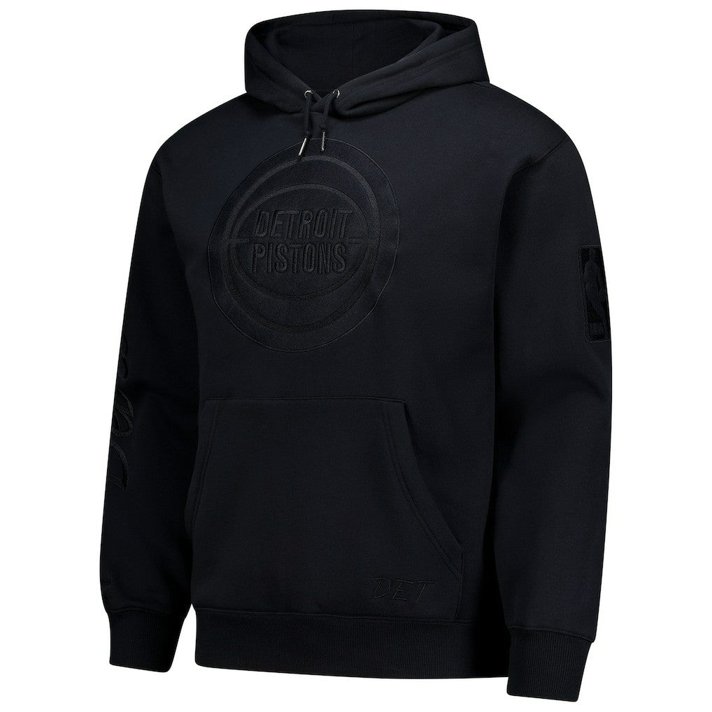Black Detroit Pistons Phantom Fleece Hoodie sale | NBA