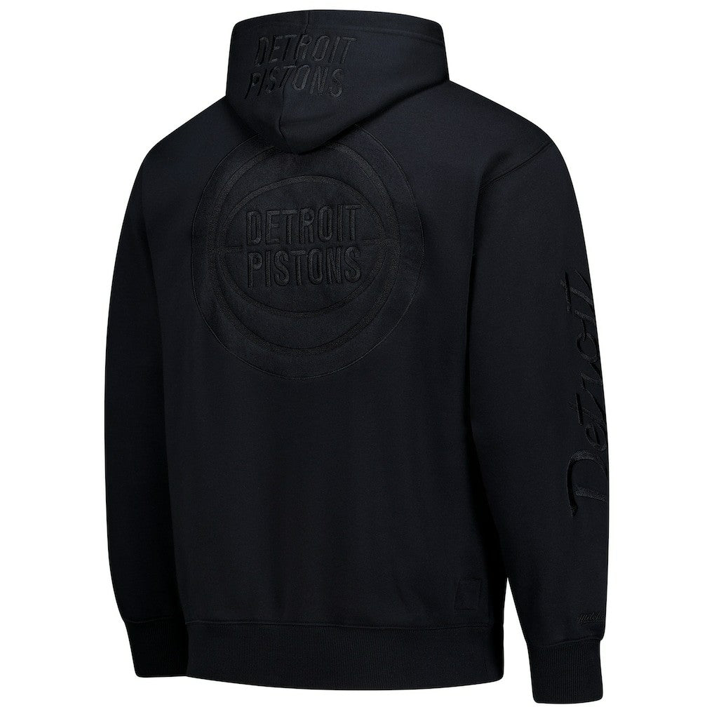 Black Detroit Pistons Phantom Fleece Hoodie sale | NBA