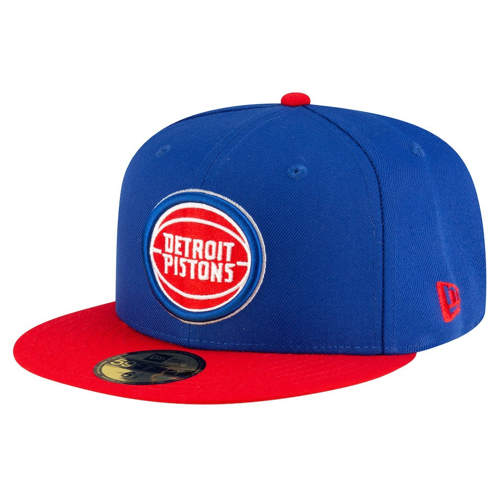 Blue Detroit Pistons Two-Tone 59FIFTY Fitted Hat sale | NBA