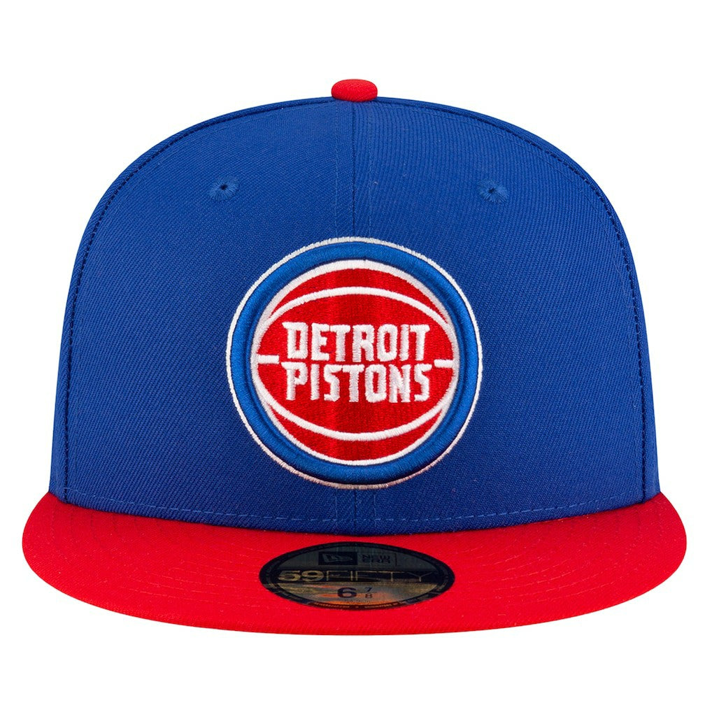 Blue Detroit Pistons Two-Tone 59FIFTY Fitted Hat sale | NBA