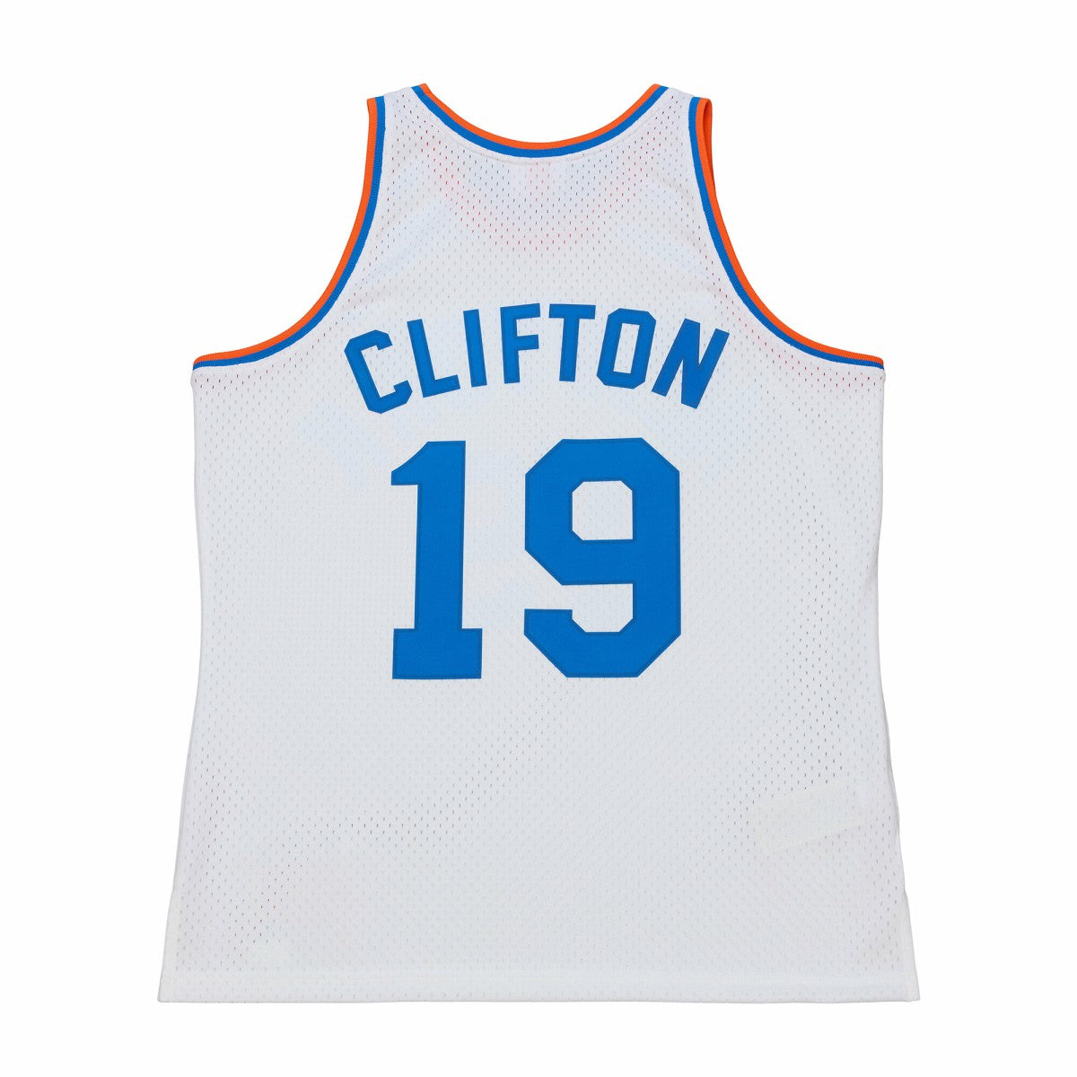 White Nathaniel Clifton New York Knicks 1950-51 Pioneers Swingman Jersey | NBA