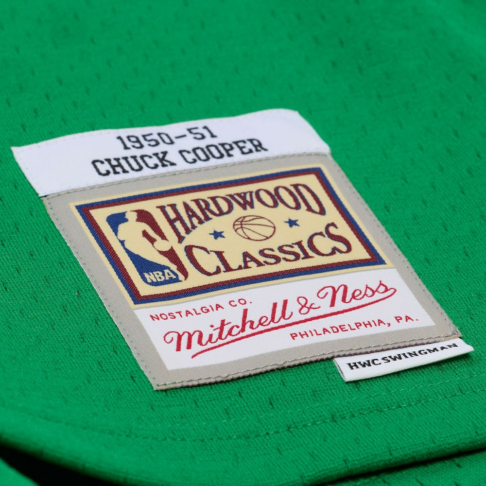 Kelly Green Chuck Cooper Boston Celtics 1950-51 Pioneers Swingman Jersey | NBA