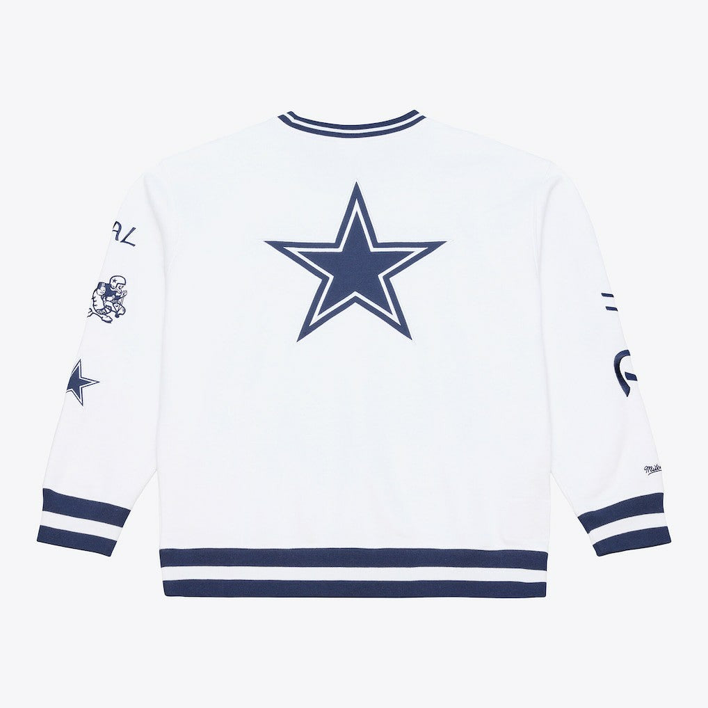 Dallas Cowboys White Out Fleece Sweatshirt | NFL New