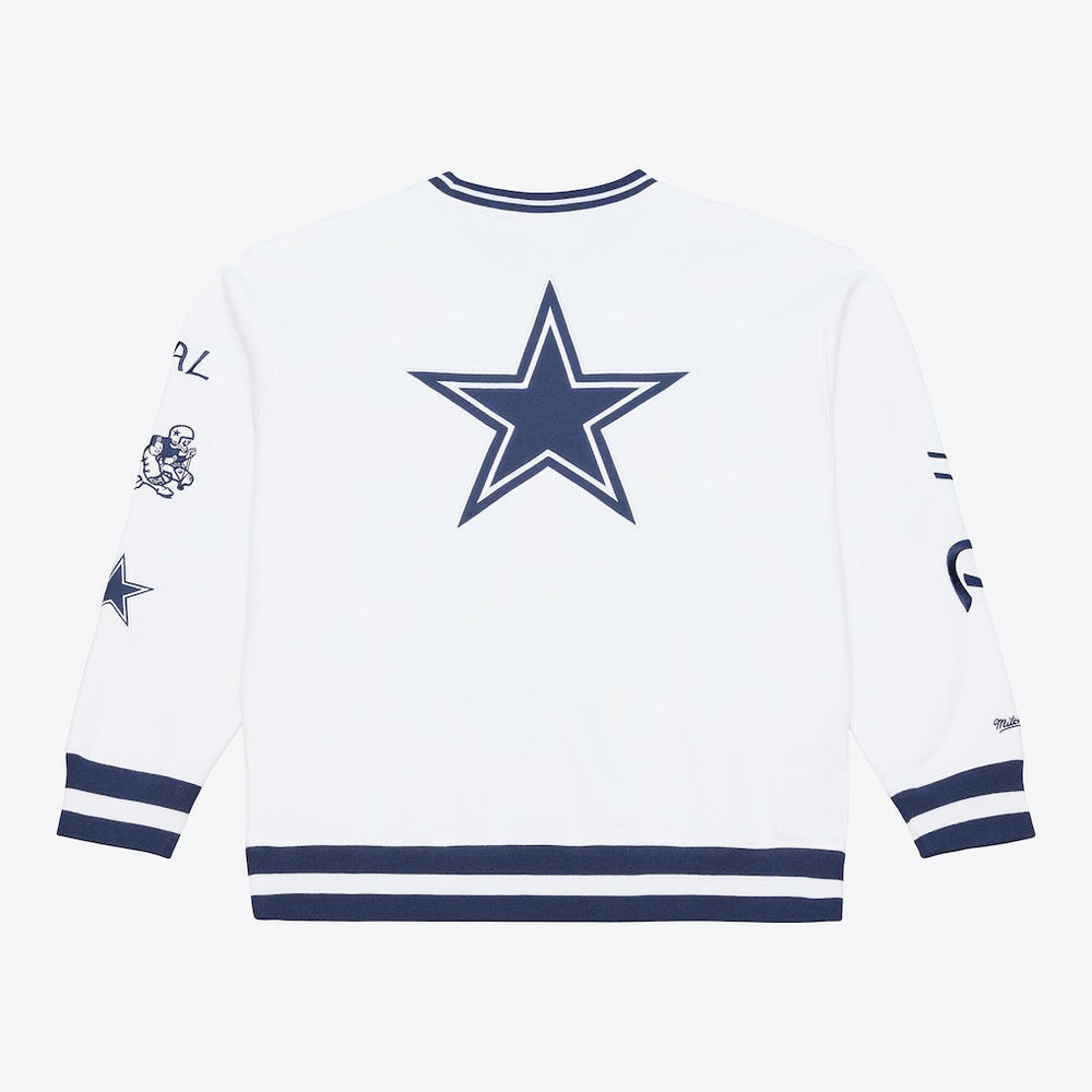 Dallas Cowboys White Out Fleece Sweatshirt | NFL New