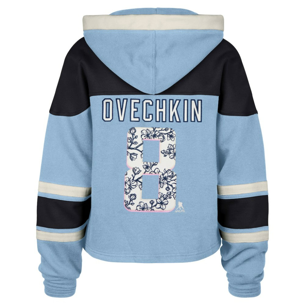 Alexander Ovechkin Washington Capitals '47 Women's Cherry Blossom Superior Lacer Cropped Pullover Hoodie -  NHL Hoodies