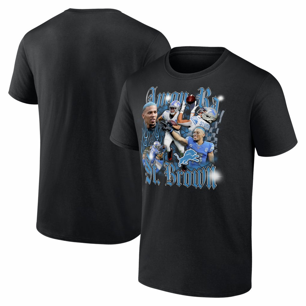 Detroit Lions Amon-Ra St. Brown  Notorious T-Shirt | NFL Near me