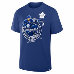Auston Matthews Toronto Maple Leafs Most Goals in Franchise History T-Shirt -  NHL T-shirts