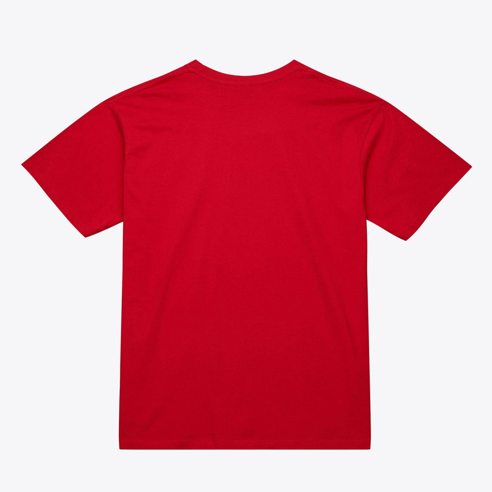 Red Miami Heat Unisex Hardwood Classics Arch T-Shirt | NBA