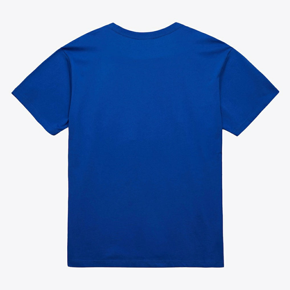 Royal Denver Nuggets Unisex Hardwood Classics Basic Logo Arch T-Shirt sale | NBA