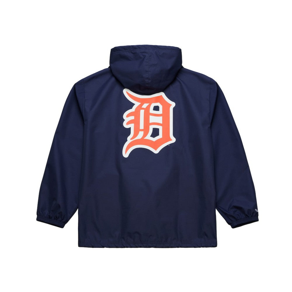 Detroit Tigers Mitchell & Ness Full-Snap Hooded Coaches Jacket - MLB Jackets