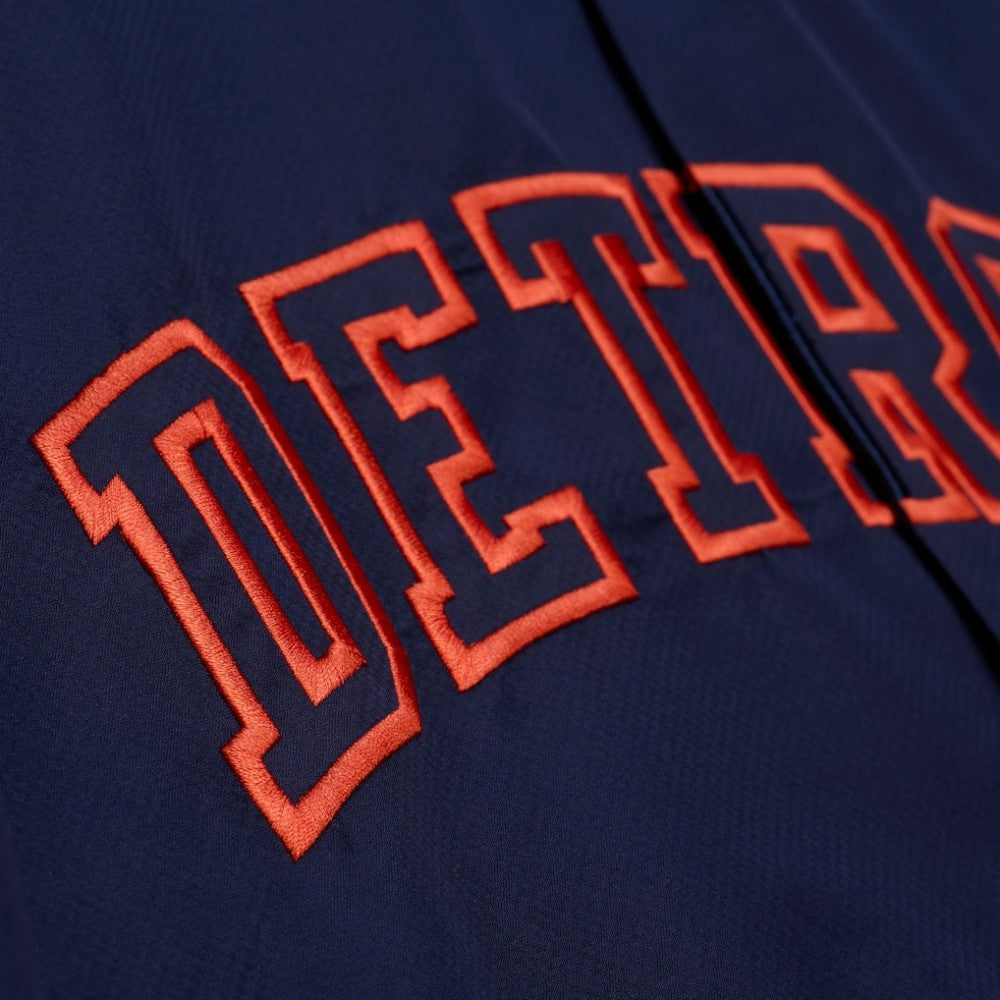 Detroit Tigers Mitchell & Ness Full-Snap Hooded Coaches Jacket - MLB Jackets