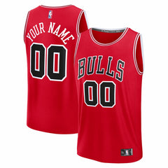 Red Chicago Bulls Fastbreak Custom Jersey sale | NBA