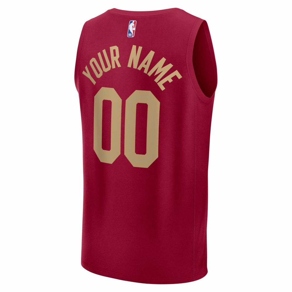 Red Cleveland Cavaliers Youth Fastbreak Custom Jersey sale | NBA