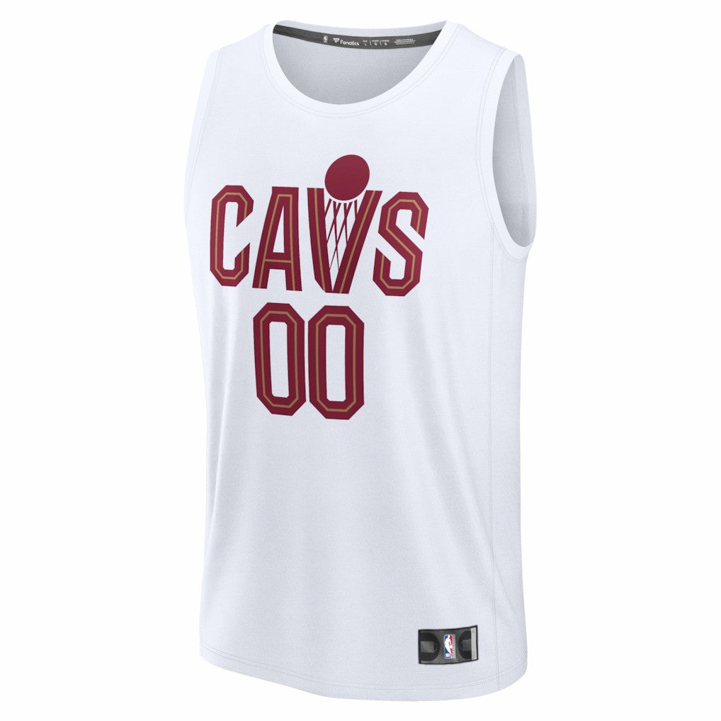 White Cleveland Cavaliers Fastbreak Custom Jersey sale | NBA