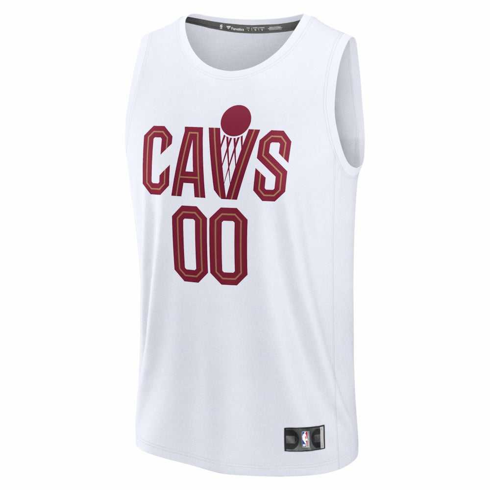 White Cleveland Cavaliers Fastbreak Custom Jersey sale | NBA