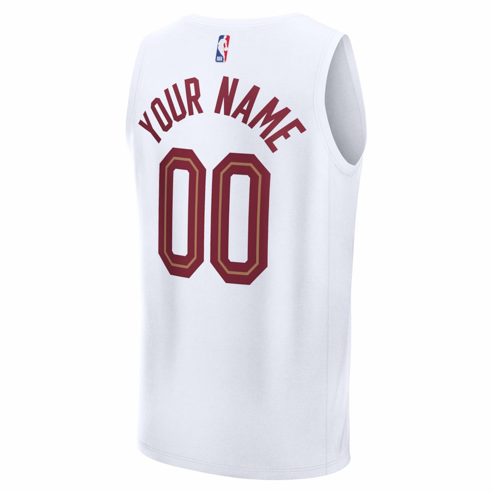 White Cleveland Cavaliers Fastbreak Custom Jersey sale | NBA
