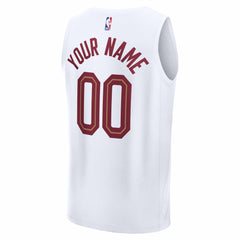 White Cleveland Cavaliers Fastbreak Custom Jersey sale | NBA