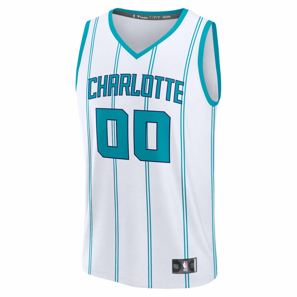 White Charlotte Hornets Youth Fastbreak Custom Jersey | NBA