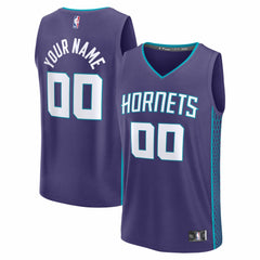 Purple Charlotte Hornets Fastbreak Custom Jersey | NBA