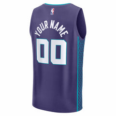 Purple Charlotte Hornets Fastbreak Custom Jersey | NBA
