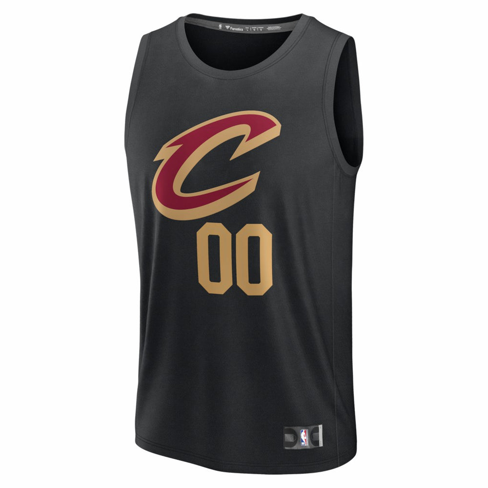 Black Cleveland Cavaliers Fastbreak Custom Jersey sale | NBA