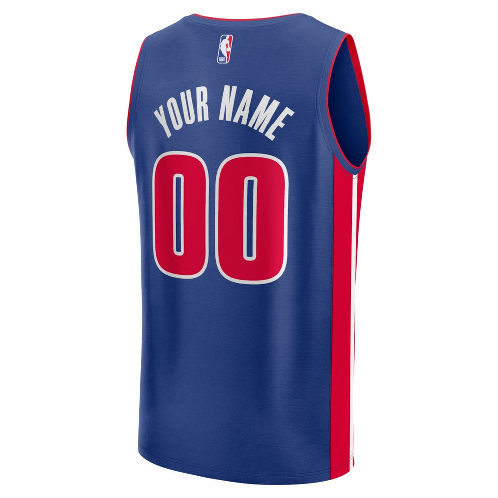 Blue Detroit Pistons Youth Fastbreak Custom Jersey sale | NBA