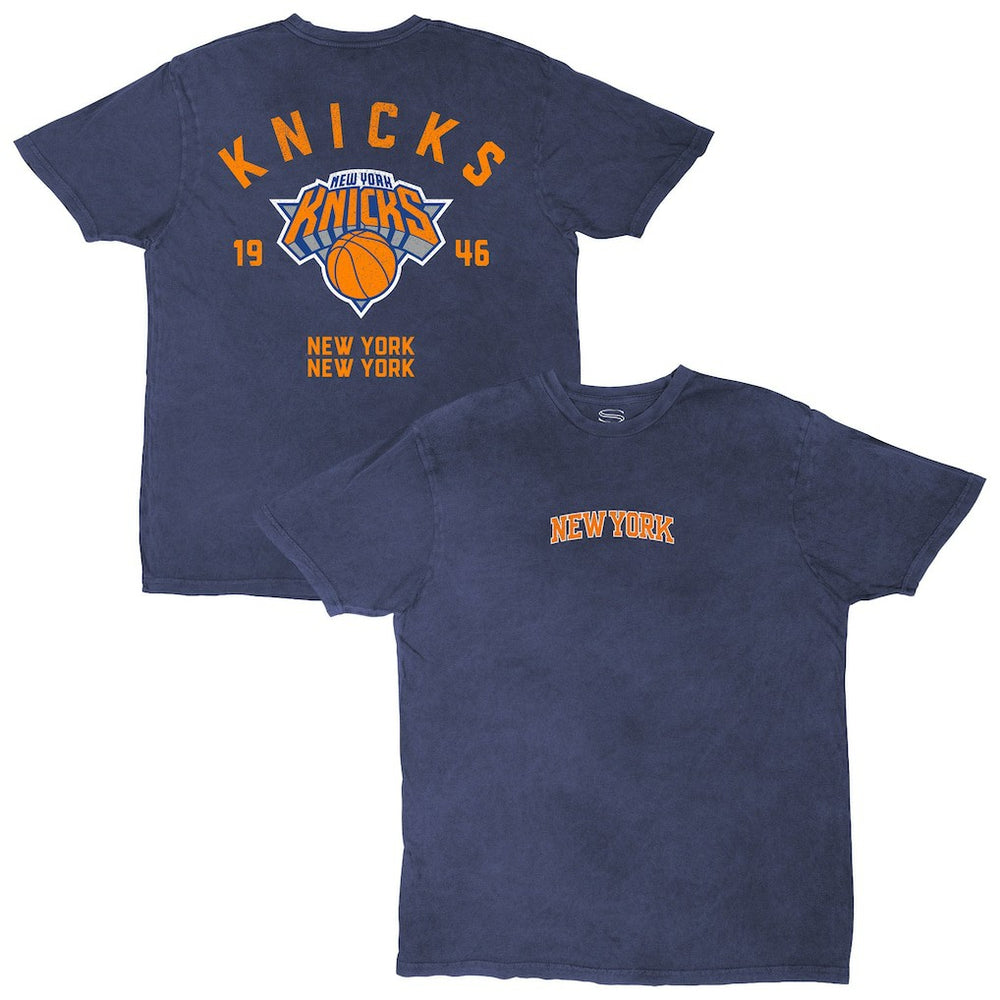 Blue New York Knicks Stadium Essentials Unisex Get Back Vintage T-Shirt | NBA