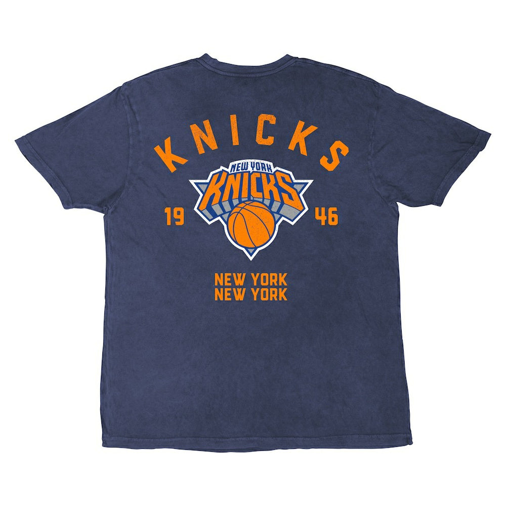Blue New York Knicks Stadium Essentials Unisex Get Back Vintage T-Shirt | NBA