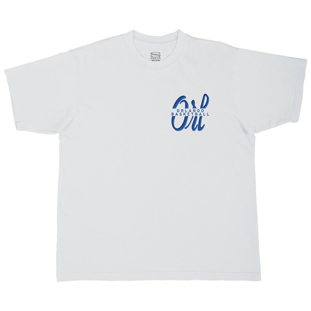 White Orlando Magic Stadium Essentials Unisex Local Barfly Urban T-Shirt | NBA
