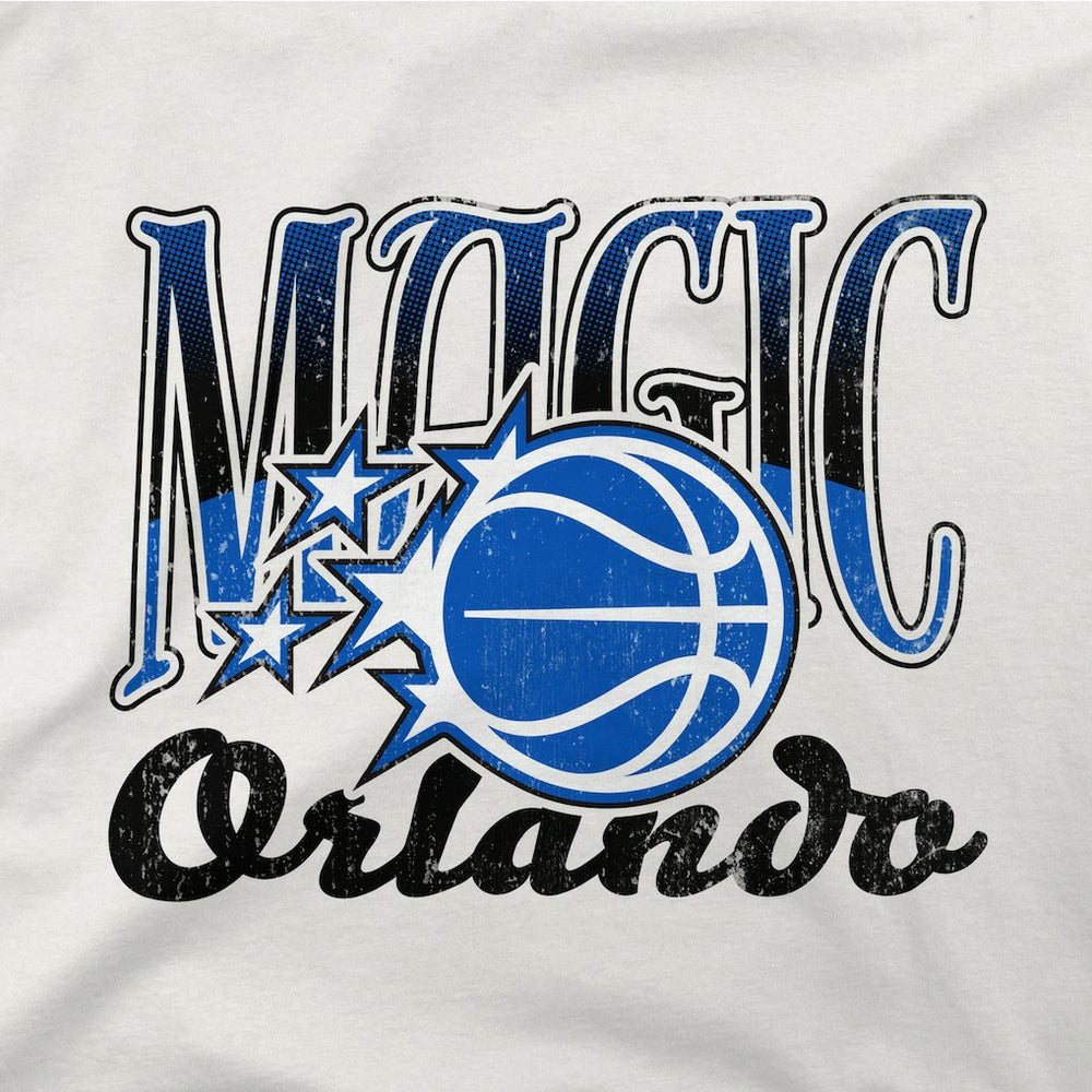 Oatmeal Orlando Magic Stadium Essentials Unisex Sky High Fleece Sweatshirt | NBA