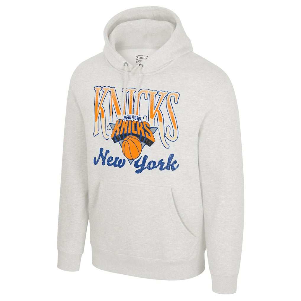 Oatmeal New York Knicks Stadium Essentials Unisex Sky High Hoodie | NBA