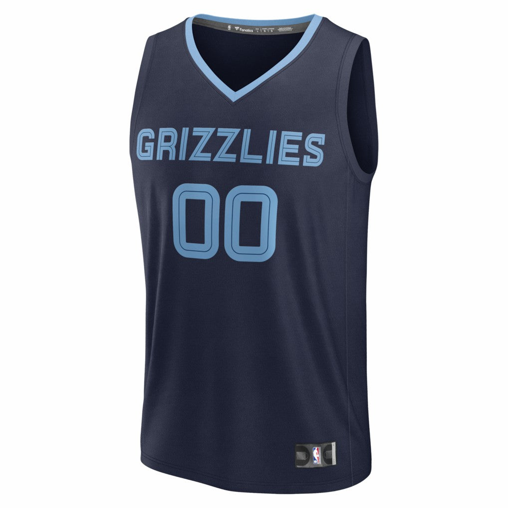 Navy Memphis Grizzlies Youth Fastbreak Custom Jersey | NBA