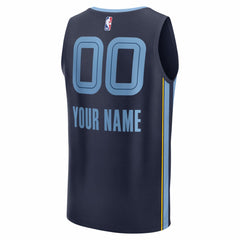 Navy Memphis Grizzlies Youth Fastbreak Custom Jersey | NBA